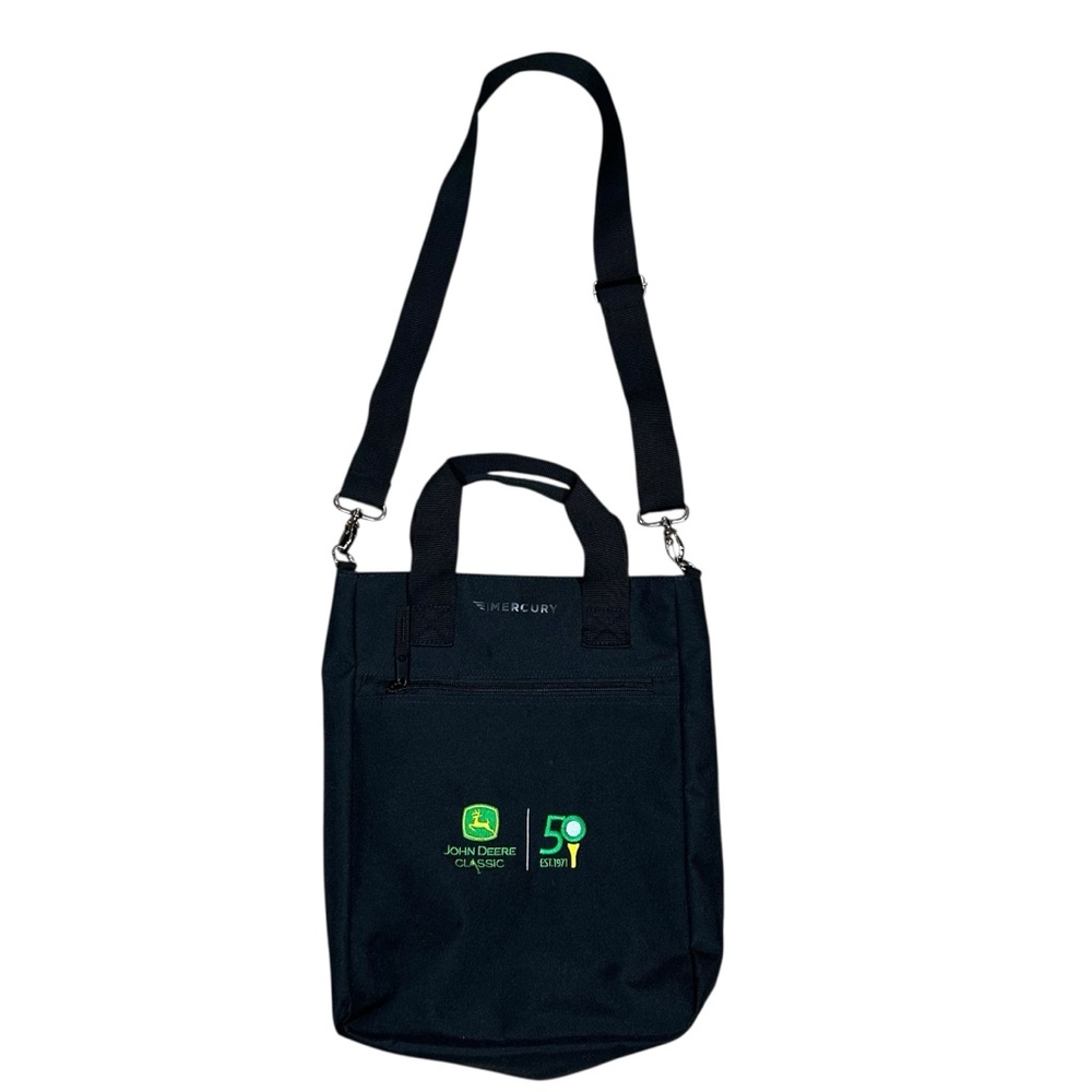 John Deere Classic PGA Tour 50th Logo Golf Bag Shoulder Strap Handles RARE